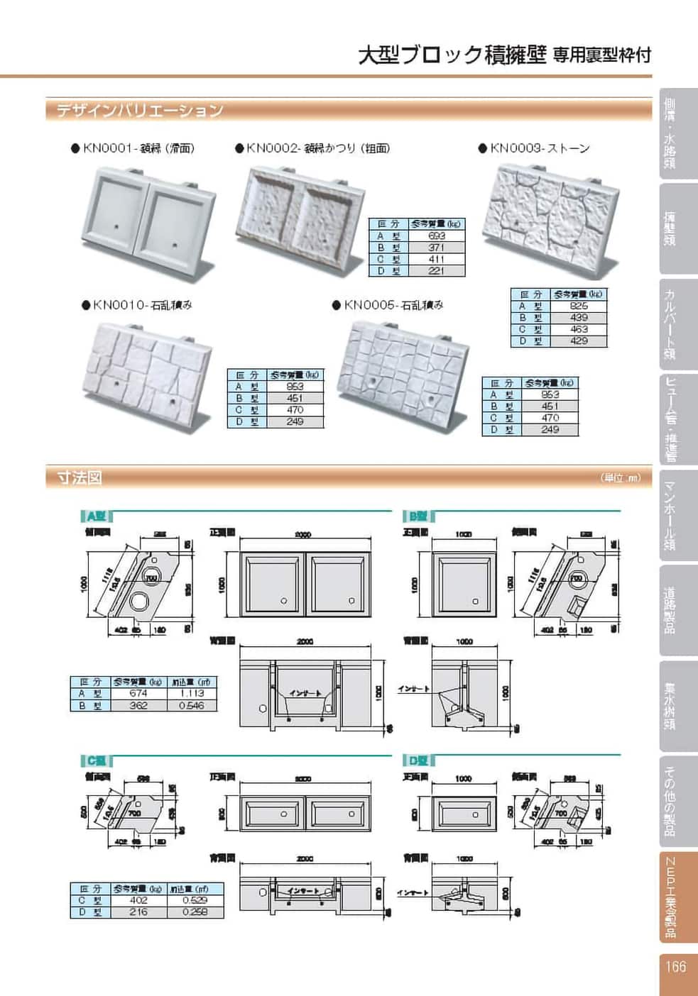 うらかたくん【HPB】専用
裏型枠付大型積ブロック1