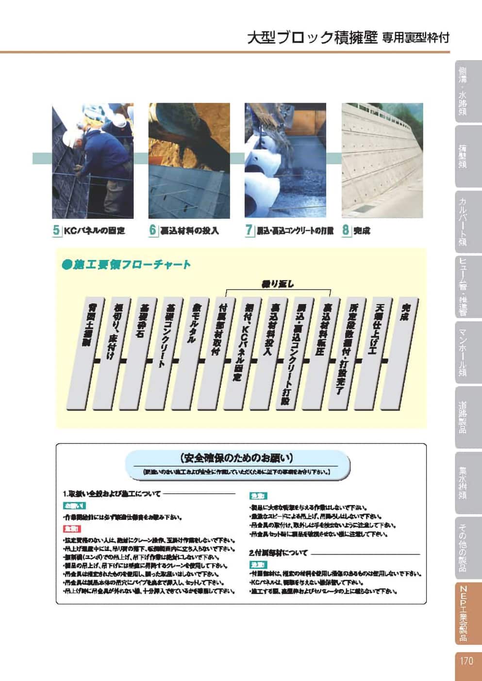 うらかたくん【HPB】専用
裏型枠付大型積ブロック5